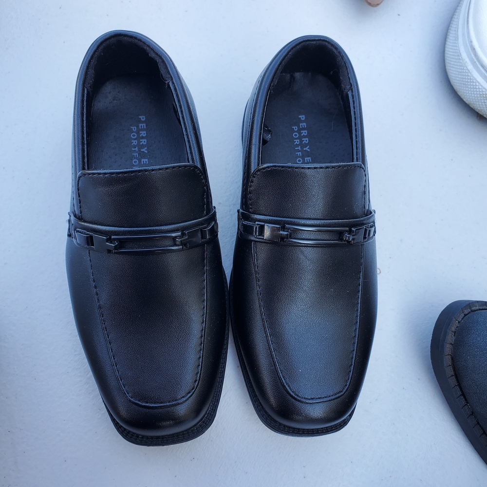 Perry Ellis Boys Dress Shoes
